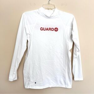 🔸NWOT Lifeguard Women’s White Long Sleeve Activewear Top GUARD